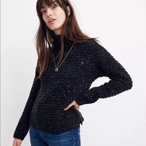 Madewell Donegal Belmont Mockneck Sweater XXS